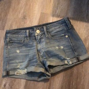 Express Denim Shorts